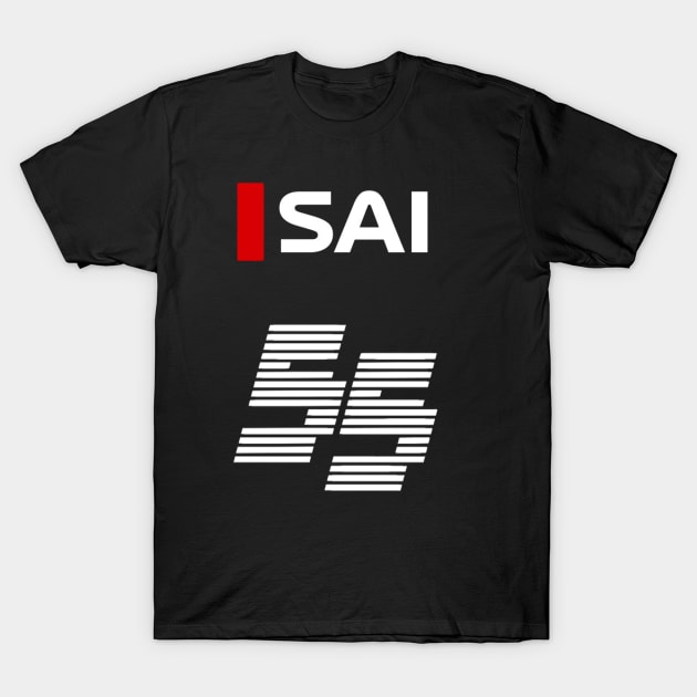 SAI - Sainz F1 TV Graphic T-Shirt by autopic